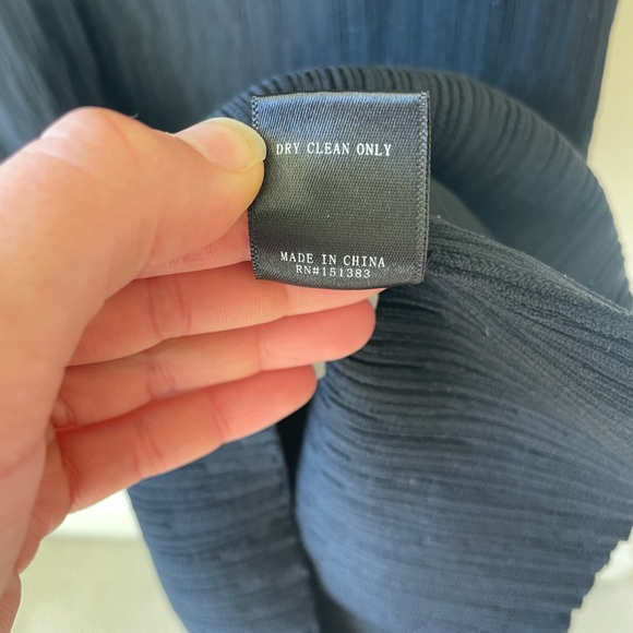 Modern Citizen Madelyn Ruffle Trim Midi Dress Black Womens Size S - Picture 7 of 8